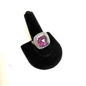 😍"Put a Ring On IT Event" African Lilac Quartz Ring
